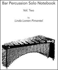 cover BAR PERCUSSION NOTEBOOK VOL 2 MARIMBA cover